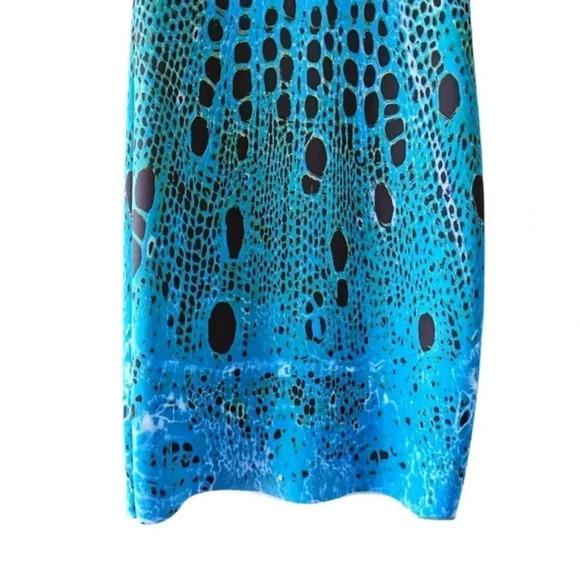 Animapop Italian Reversible Multicolor Sleeveless Mini Dress Size Small. - Picture 16 of 16